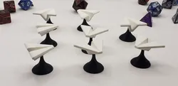 Tabletop RPG Paper Airplane - No Supports