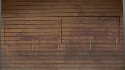 Wooden front boards