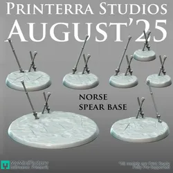 053 BASE Norse Spear Base