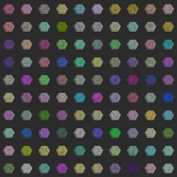 100 Animal And Creature Meeple Hexagons Collection – 3D Printable Game Tokens