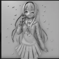 Creality Cloud | Japanese anime woman 1 | ملفات الطابعة ثلاثية الأبعاد