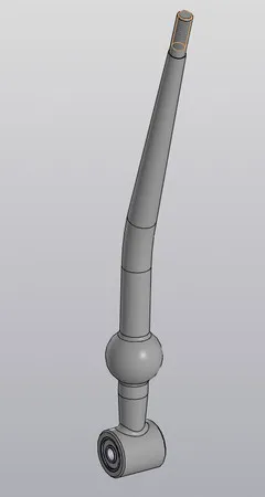 DIY Short shifter handle  for civic 6. Stock shifter handle.