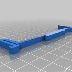 Fișiere pentru imprimante 3D | Fișier 3MF | Держатель платы на дин рейку