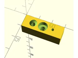 OpenSCAD Screw Holes