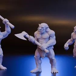 Orc Peons (DND / TTRPG)