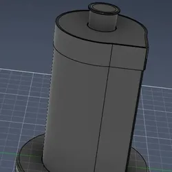 Other STL Download - One Handed Operation Kitchen Roll Holderby user8026257226