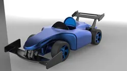 Racing car f1