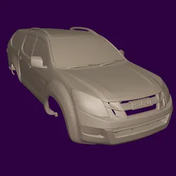 RC BODY 2014 D-MAX ISUZU HUNTSMAN DOUBLECAB