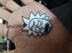 rick sanchez keychain