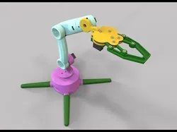 Robot Arm 3D print model