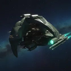 Romulan Vista - romulan advanced warbird type star ship