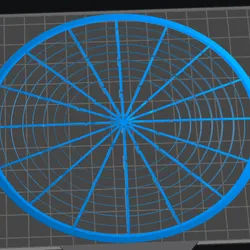 Starfleet Saucer section framework Dorsal (top Half)