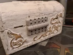 Strong Print-In-Place Hinge , XXL Version with Tiny Screws