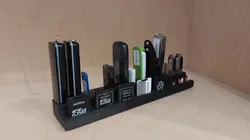 USB-Stick and SD-Card Holder