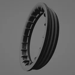 VOLVO S60  Fuel Tank Float Throat Cover Gasket Retaining Ring