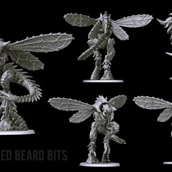 Xenoteras Despot with Wings, Monster Sword and Claws