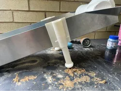 6" sluice Adjustable Adjustable legs