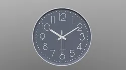 Analog Digital Wall Clock