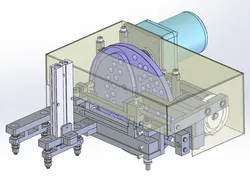Cam type suction cup mobile manipulator SolidWorks 3D