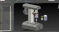 Can Sealing Machine SolidWorks 2018