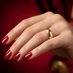 Classic Domed Wedding Band Collection: US 5-14 (Proportional Comfort Fit)