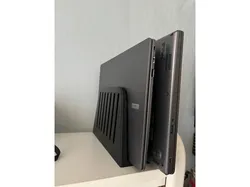 Double laptop stand