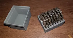 Gear Cutter Storage Box