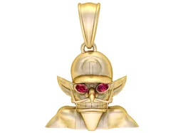 GOLD MEN PENDANT 3D PRINTABLE ODEL 3D Print Model in Pendants 607363