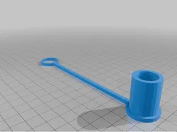Grease Gun Cap with Tether