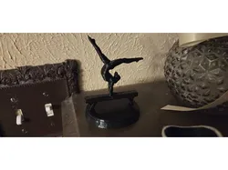 Gymnist trophy award statue