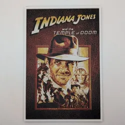 Indiana Jones and the Temple of Doom (1984) - Movie Poster