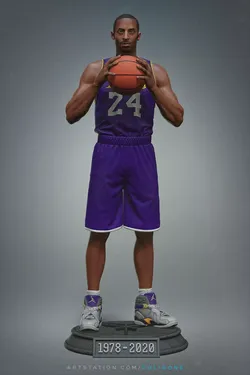 Kobe Bryant Statue - 3D Printable