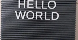 Letter Board (Customisable)