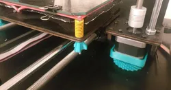 Leveling wheel for i3 style printer