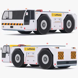 Lufthansa Towing Tractor