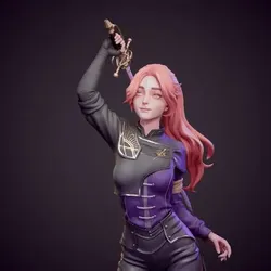 Maelle - Clair Obscur: Expedition 33 | 3D Printable Figure STL Model