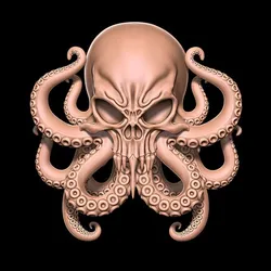 Octopus skull
