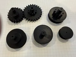 OpenSCAD Configurable Gears and Pulleys/Wheels/Spools