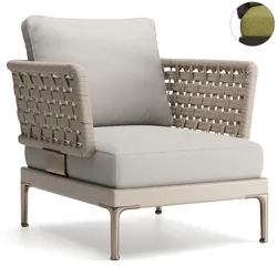 Patio Outdoor Small Armchair