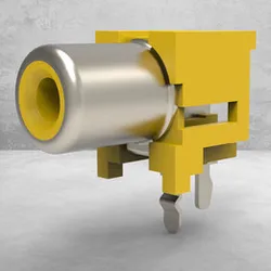PCB Mount 90 Degree 1-RCA (AV-5)