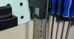 Pegboard Angle FInder Holder