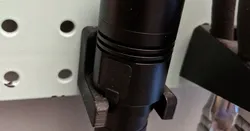 Pegboard Flashlight Holder