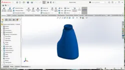Plastic Jar 3D Model | SolidWorks Product Design