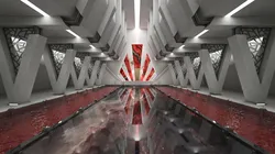 Sci-fi Interior Throne Room