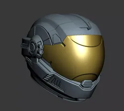 Security helmet 3D print file