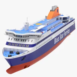 Ship Blue Star Myconos