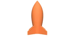 Simple #PrusaPrinters Rocket (Vase Mode)