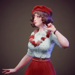Sophie - Clair Obscur: Expedition 33 | Game Accurate Figure STL Model