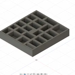Storage box for screws
