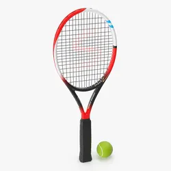 Tennis Racket and Tennis Ball